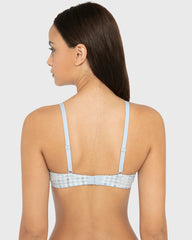 Essentials Ll Demi- Ctn Printed Body Breezy Gingham / 34B