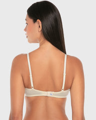 La Senza Remix Push Up Plunge Bra Lemon Icing / 34B