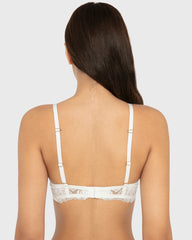 Hs Pu Pl Bc Ao Lavish Lc W Rhinestone Bondage Desi Ivory / 34B