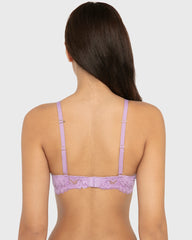 Hs Pu Pl Bc Ao Lavish Lc W Rhinestone Bondage Desi Regal Orchid / 34B