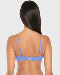 La Senza Beyond Sexy Gel Padding Plunge Bra Wedgewood / 34B