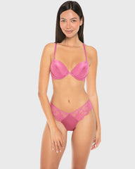 La Senza Diva Cheeky Panty Red Violet / M