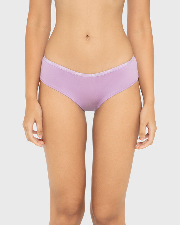 Essentials Hipster Cotton - Skinny Logo Regal Orchid / M