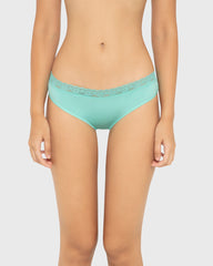 Us Bikini Modal With Beloved Trim Pool Blue / M