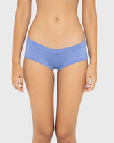 Essentials Cotton Hipster Wide V Waist Wedgewood / M