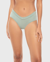 La Senza Hipster Wide Waist Cotton Panty Iceberg Green / M