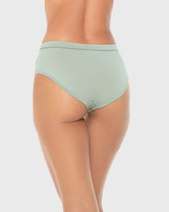 La Senza Hipster Wide Waist Cotton Panty Iceberg Green / M