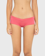 Essentials Cotton Hipster Wide V Waist Party Punch / M