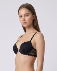La Senza Beyond Sexy Gel Padded Microfibre Plunge Bra Default Title / 34B