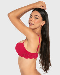 حمالة صدر بوش أب وقطنية بسلك معدني وقصة غاطسة من لا سنزا ريمكس