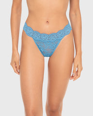 RX THONG SUPERSTAR CHIC LACE Azure Blue / M