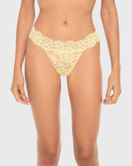 RX THONG SUPERSTAR CHIC LACE Pale Banana / M