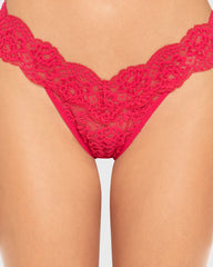 RX HL/HW MINI CHEEKY SUPERSTAR CHIC LACE Passion Red / M