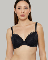 LA SENZE SPELLBOUND SEXY BLACK BRA 03YZ / 34C