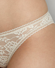 LA SENZA CHIC LACE TRENDY REMIX BIKINI PANTIES FCWX / S