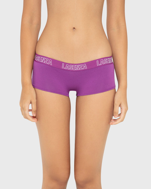 Rx Boyshort Knockout Logo Sparkling Grape / M