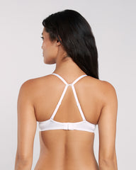 La Senza Sexy Gel Padding Plunge Bra WHITE / 34B