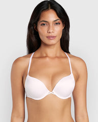 La Senza Sexy Double Pushup Plunge Bra WHITE / 34B