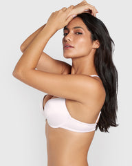 La Senza Sexy Double Pushup Plunge Bra WHITE / 34B