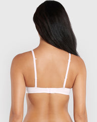 La Senza Sexy Double Pushup Plunge Bra WHITE / 34B