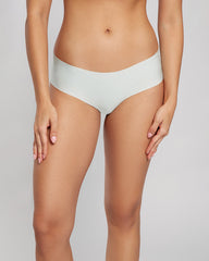 La Senza Seamless Cheeky Panty LIGHT BLUE / M