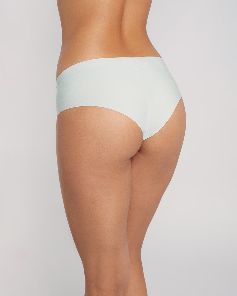 La Senza Seamless Cheeky Panty LIGHT BLUE / M