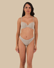 ESSENTIALS LL DEMI- LOGO SKINNY TRIM Beige / 34B