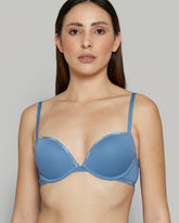 LA SENZA SKINNY LOGO COTTON BRA H1FQ / 34B