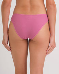 Us Bikini Vwaist Rib W Bow PG50 / MED