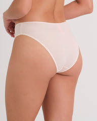 Us Bikini Vwaist Rib W Bow 2X7D / MED