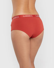 La Senza Trendy Boyshort Cotton Panty Red / M
