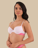 LA SENZA ESSENTIAL DEMI KNOCKOUT REMIX TRENDY BRA 4D2E / 34B