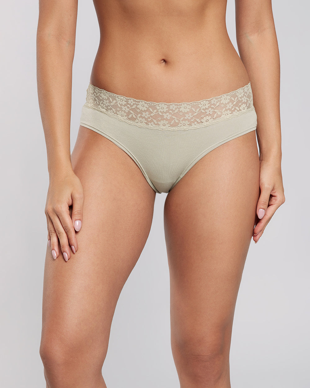 La Senza Trendy Cotton Hipster Panty Grey / M