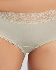 La Senza Cotton Trendy Boyshort Panty Grey / M