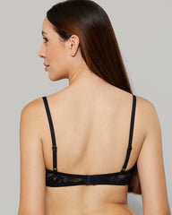 LA SENZA REMIX TRENDY BLACK BRA 03YZ / 34B