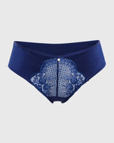 Sexy Hipster Full Coverage Panties Blue / M