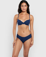 La Senza Trendy Lightly Lined Demi Bra BLUE / 34B