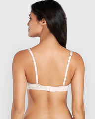 La Senza Micro Sexy Lightly Lined Full Coverage Bra White / 34B