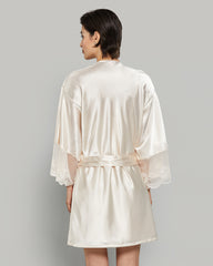 LA SENZA SATIN SEXY ROBE 2PYO / S/M