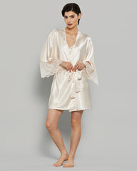 LA SENZA SATIN SEXY ROBE 2PYO / S/M