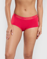 La Senza Cotton Trendy Boyshort Panty Red / M