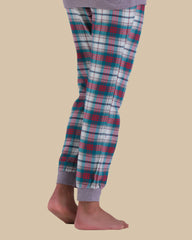LA SENZA FLUFFLY FLANNEL CASUAL PAJAMA SET H8A1 / S