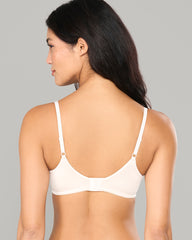 LA SENZA COMFORT DEMI EVERYDAY BRA IVORY / 34B