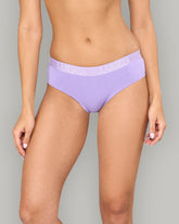 LA SENZA RX THONG KNOCKOUT LOGO LIGHT PURPLE PANTIES PURPLE / S