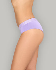 LA SENZA RX THONG KNOCKOUT LOGO LIGHT PURPLE PANTIES PURPLE / S
