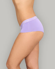 LA SENZA RX BOYSHORT PANTY – LOGO STYLE PURPLE / S