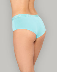 LA SENZA RX LOGO BOYSHORT PANTY BLUE / S