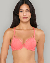 BONDAGE STRAP POWER BRA – LA SENZA MONTREAL COLLECTION RED / 34B