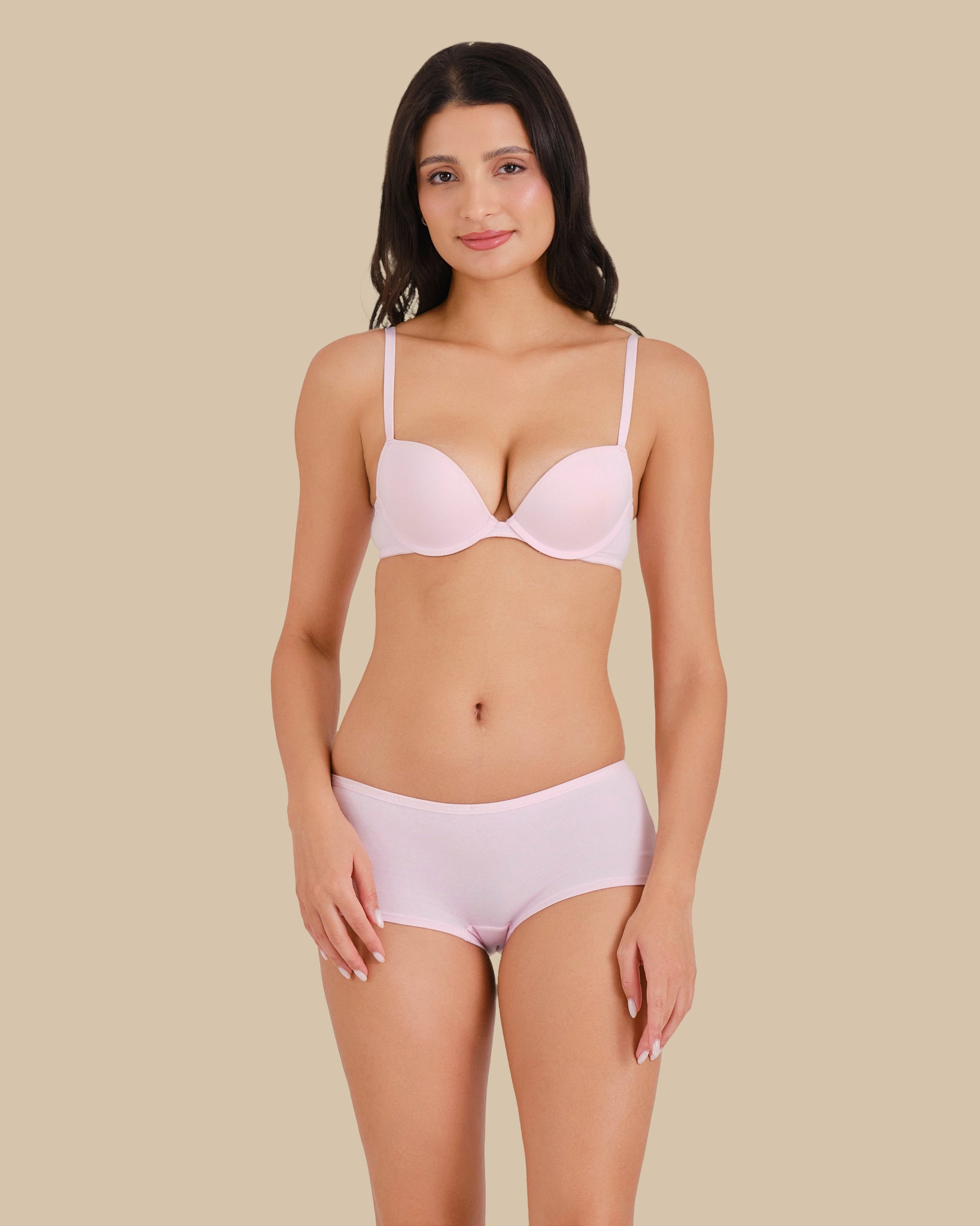 ESSENTIALS BOYSHORT COTTON - SKINNY LOGO PINK-A-BOO / M ESSENTIALS BOYSHORT COTTON - SKINNY LOGO PINK-A-BOO / M