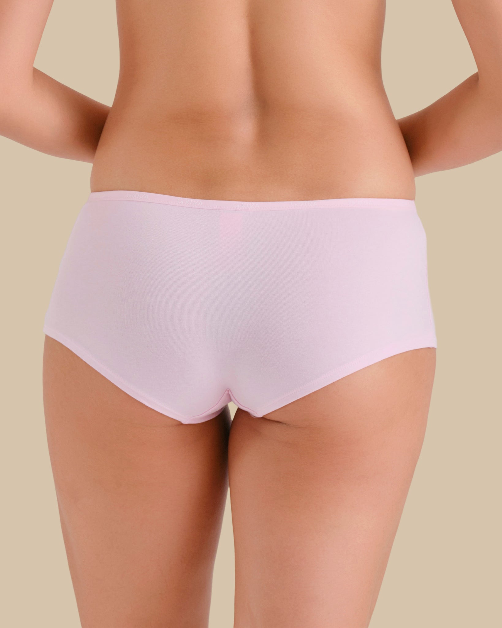 ESSENTIALS BOYSHORT COTTON - SKINNY LOGO PINK-A-BOO / M ESSENTIALS BOYSHORT COTTON - SKINNY LOGO PINK-A-BOO / M